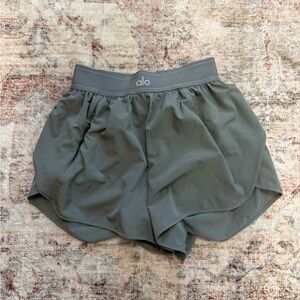 ALO Yoga Women's Athletic Gray Shorts